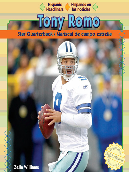Title details for Tony Romo by Zella Williams - Available